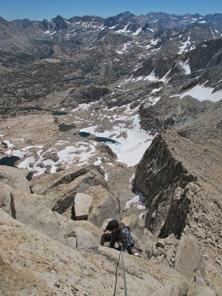 Mt Clarence King, Bolton Brown Route