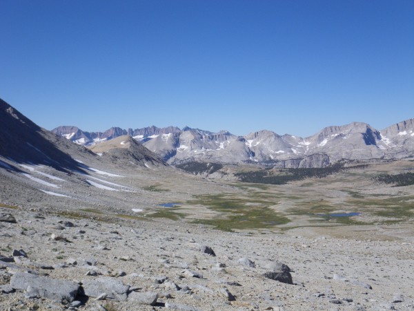 Plateau west of Shepherd Pass