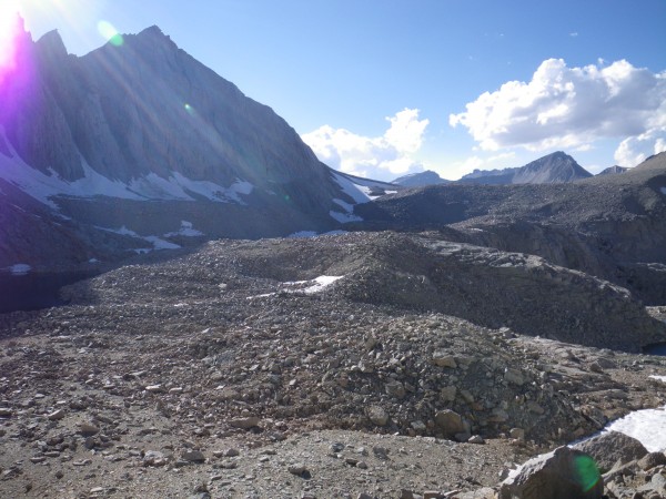 looking across the Williamson Bowl from the far end