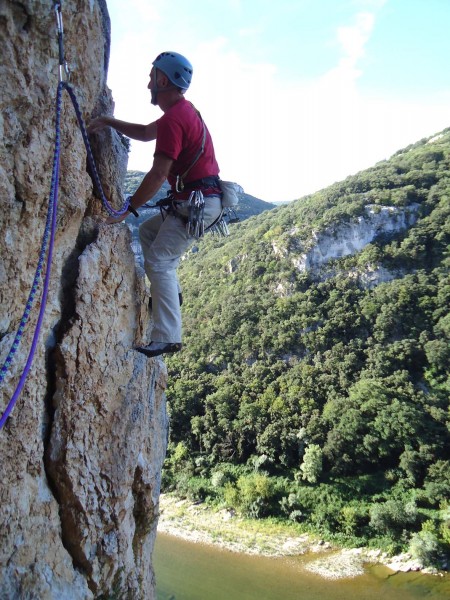 Stepping onto the mega exposed 3rd pitch