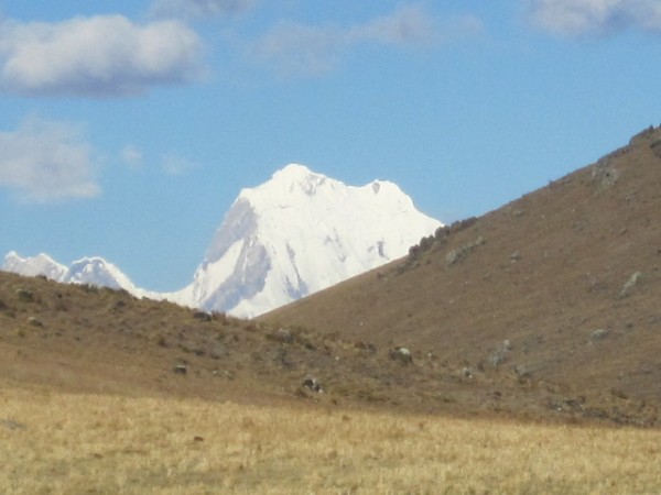 This rarely seen peak is the 2nd highest in Peru. Anyone know its name...