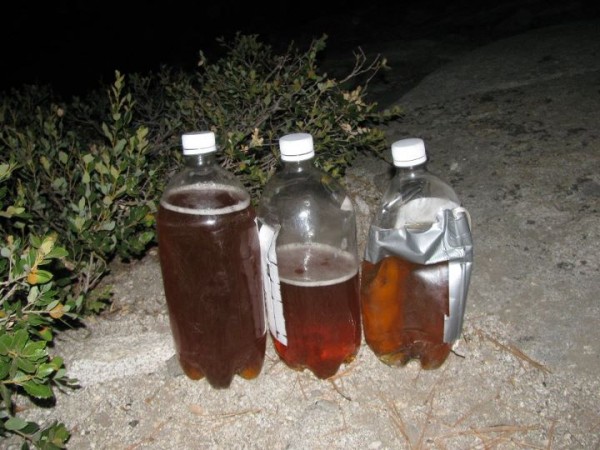 Hauled 7 liters &#40;15 pounds&#41; of urine.  We all felt good about ...