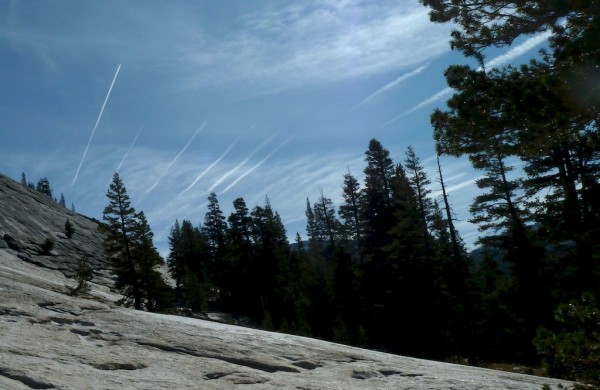 It was a big day for chemtrails on Saturday