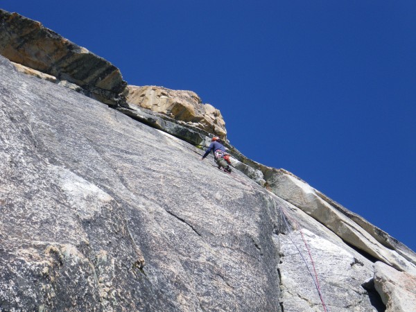 Justin starting up third pitch