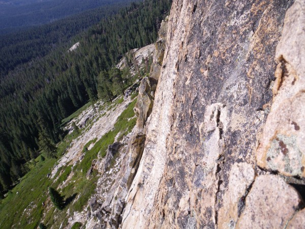 South-facing golden plates -- beautiful rock !