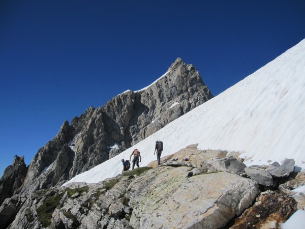 We ran into another party on our way up Mt Owen.  You can see the Gran...