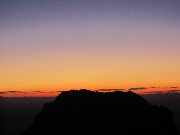 Sunset from the summit of The Grand