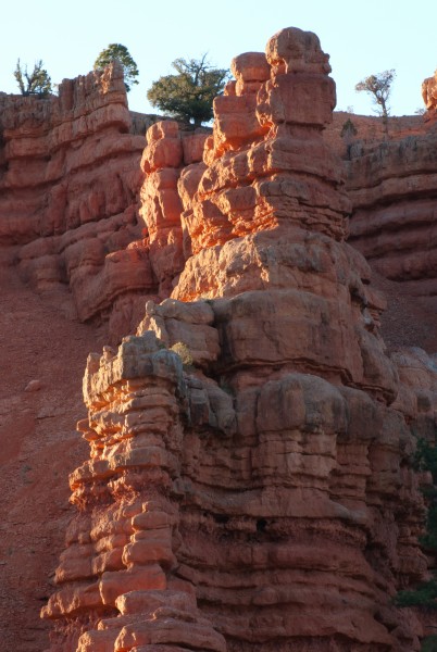 Camp outside the east entrance of Zion