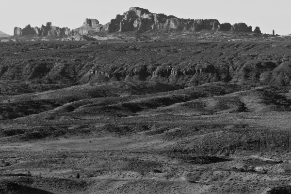 Arches B&W at sunrise