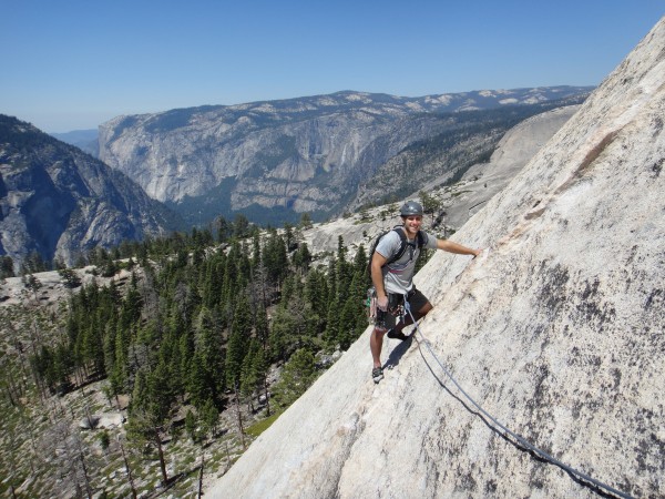 Awesome views of the valley for the entire climb